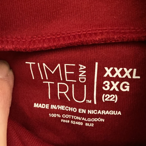 Time & Tru Turtle Neck Top - Picture 3 of 3